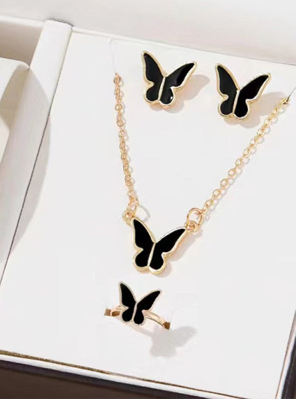 Butterfly Necklace Set