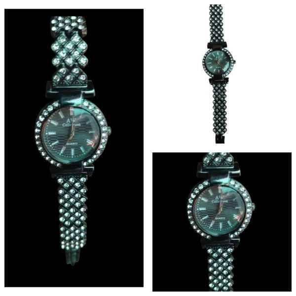 Women’s Analog Watch – Black Stainless Steel Ladies Watch | Premium Quality Fashion Timepiece